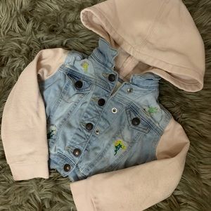 3 items for $15- Tucker + Tate Cropped Jean Hoodie